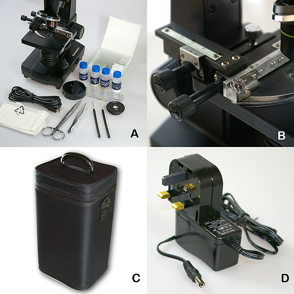 LCD electronic Microscope laboratory kit